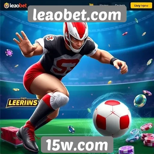 Variedade de jogos disponíveis no site leaobet.com